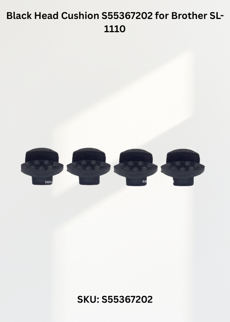Head Cushion Black S55367202 for Brother S-1000A and Brother SL-1110 Sewing Machines