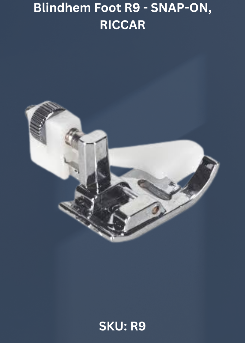 Blindhem Foot-SNAP-ON, RICCAR