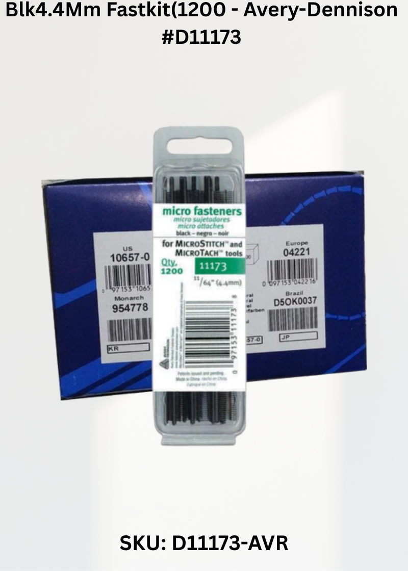 Blk4.4Mm Fastkit(1200 - Avery-Dennison #D11173