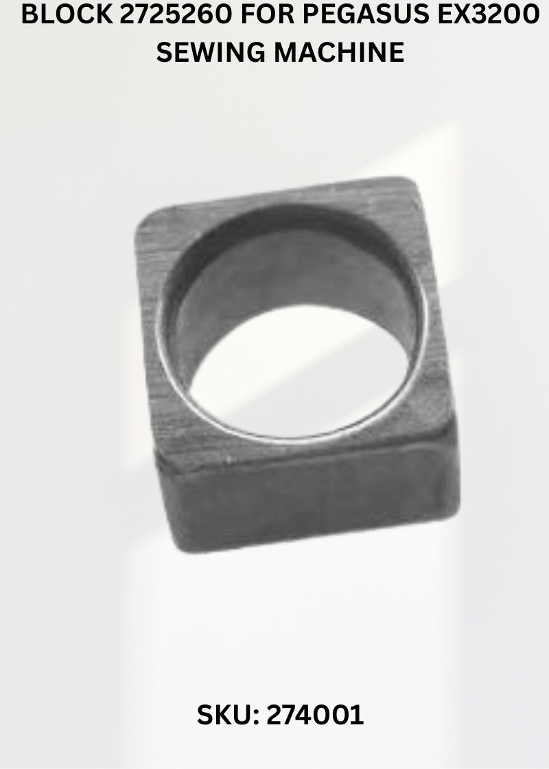 Block 2725260 for Pegasus EX3200 Sewing Machine