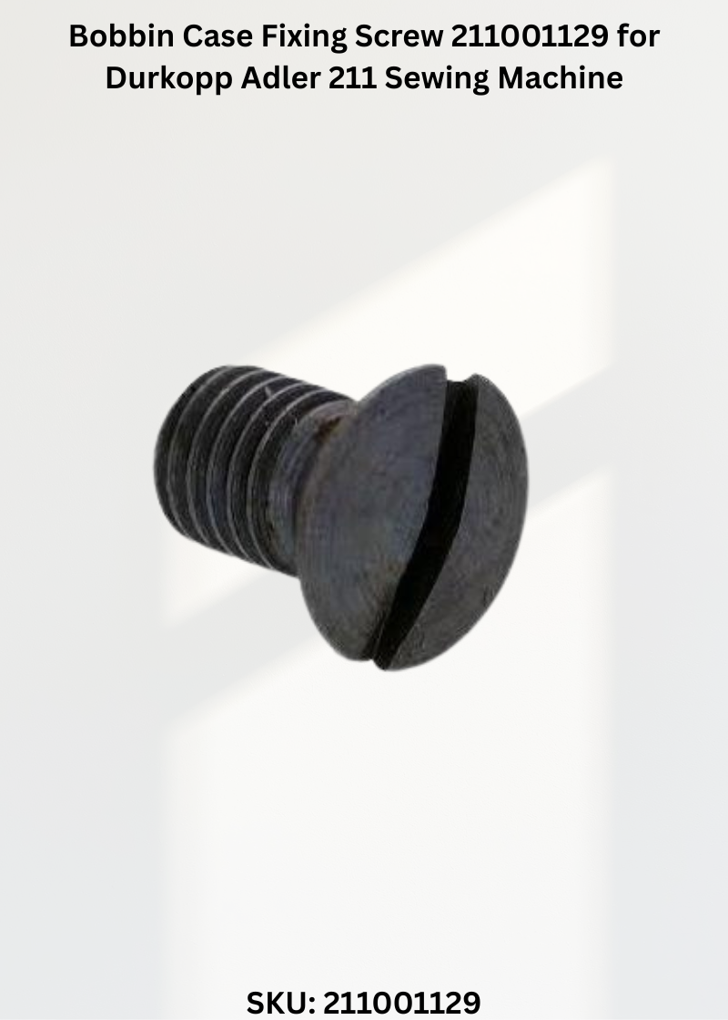 Bobbin Case Fixing Screw 211001129 for Durkopp Adler 211 Sewing Machine