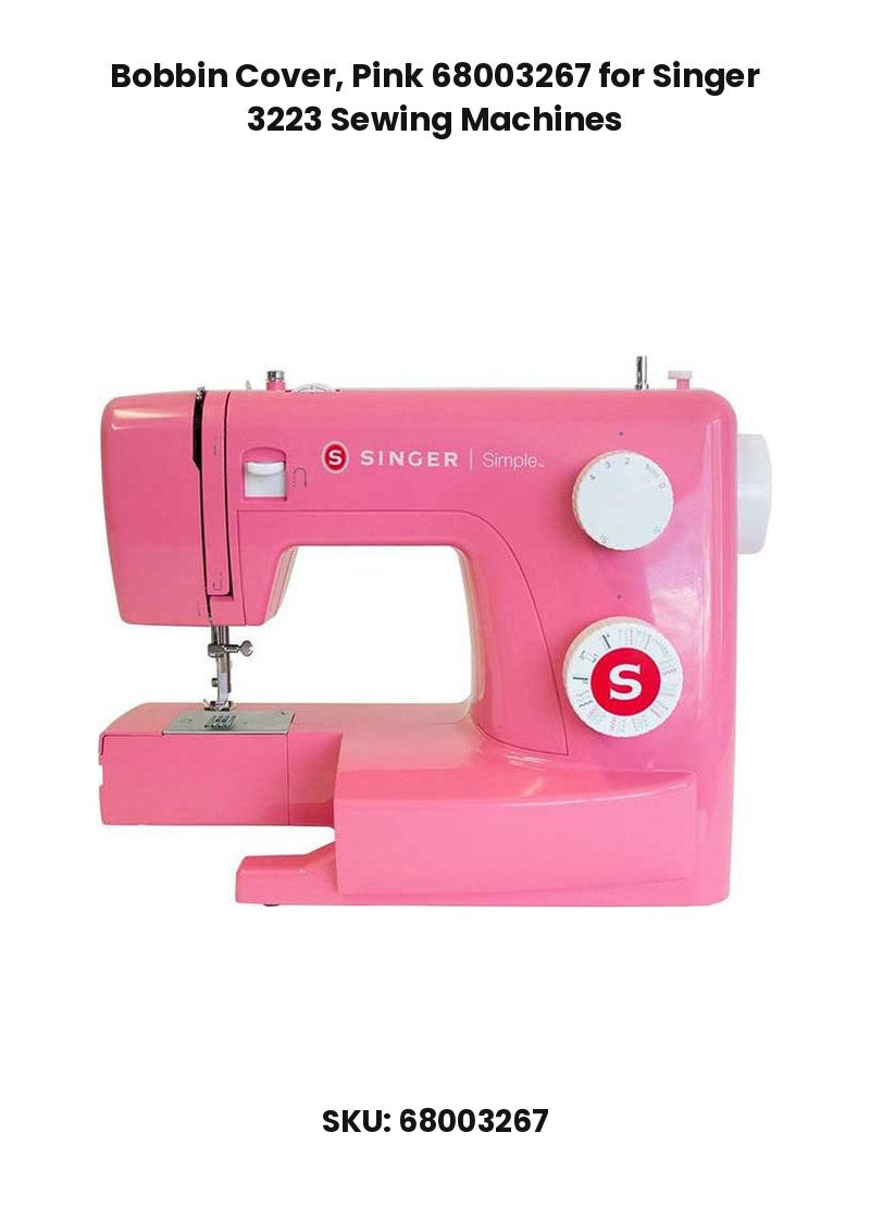Bobbin Cover, Pink 68003267 for Singer 3223 Sewing Machines