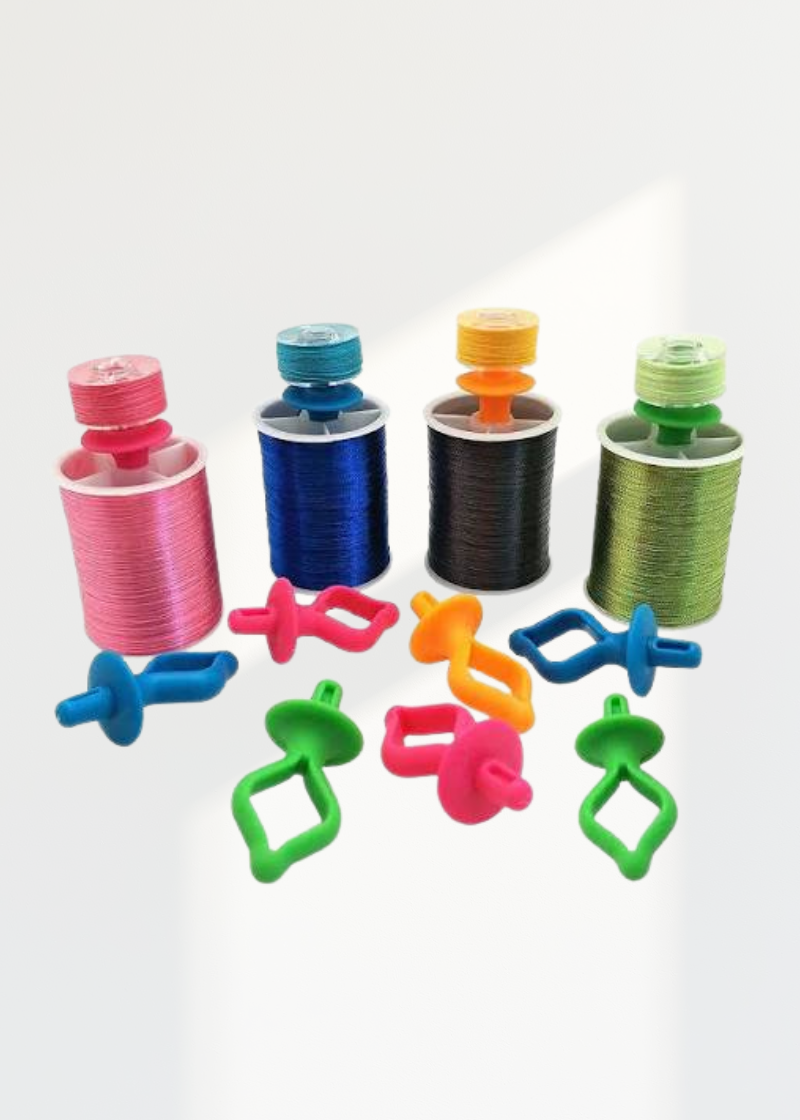Bobbin Holder ST-A13 — Fits All Brands Of Embroidery And Sewing Thread Spools, Not Commercial Large Spools.