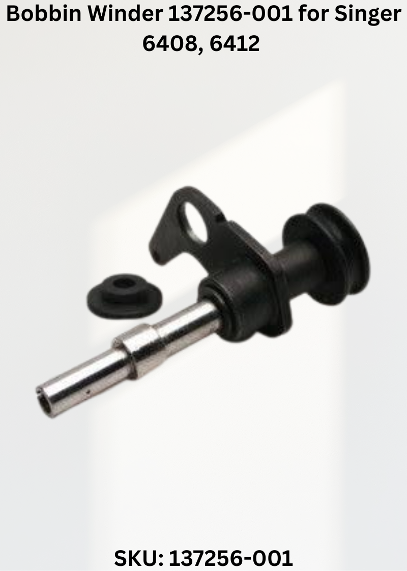 Bobbin Winder 137256-001 for Singer 6408, 6412 & More Sewing Machines