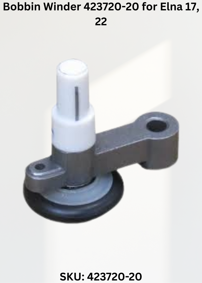 Bobbin Winder 423720-20 for Elna 17, 22 & More Sewing Machines