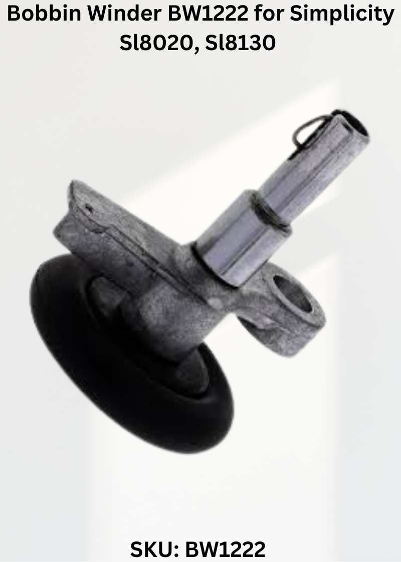 Bobbin Winder BW1222 for Simplicity Sl8020, Sl8130 & More Sewing Machines