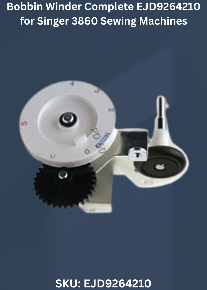 Bobbin Winder Complete EJD9264210 for Singer 3860 Sewing Machines
