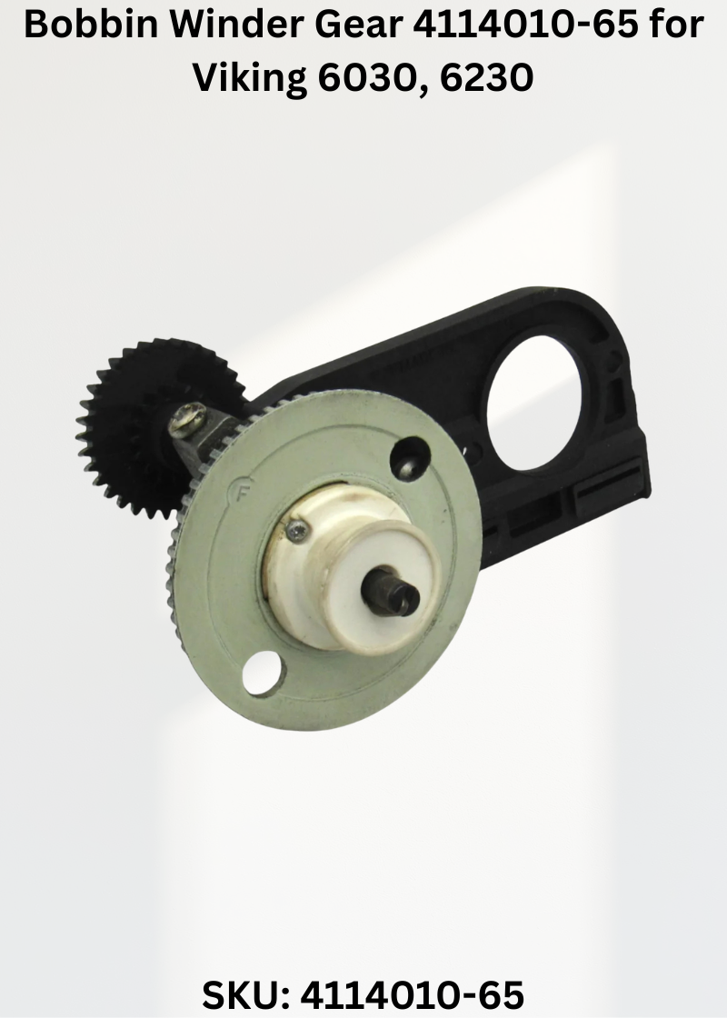 Bobbin Winder Gear 4114010-65 for Viking 6030, 6230 & More Sewing Machines
