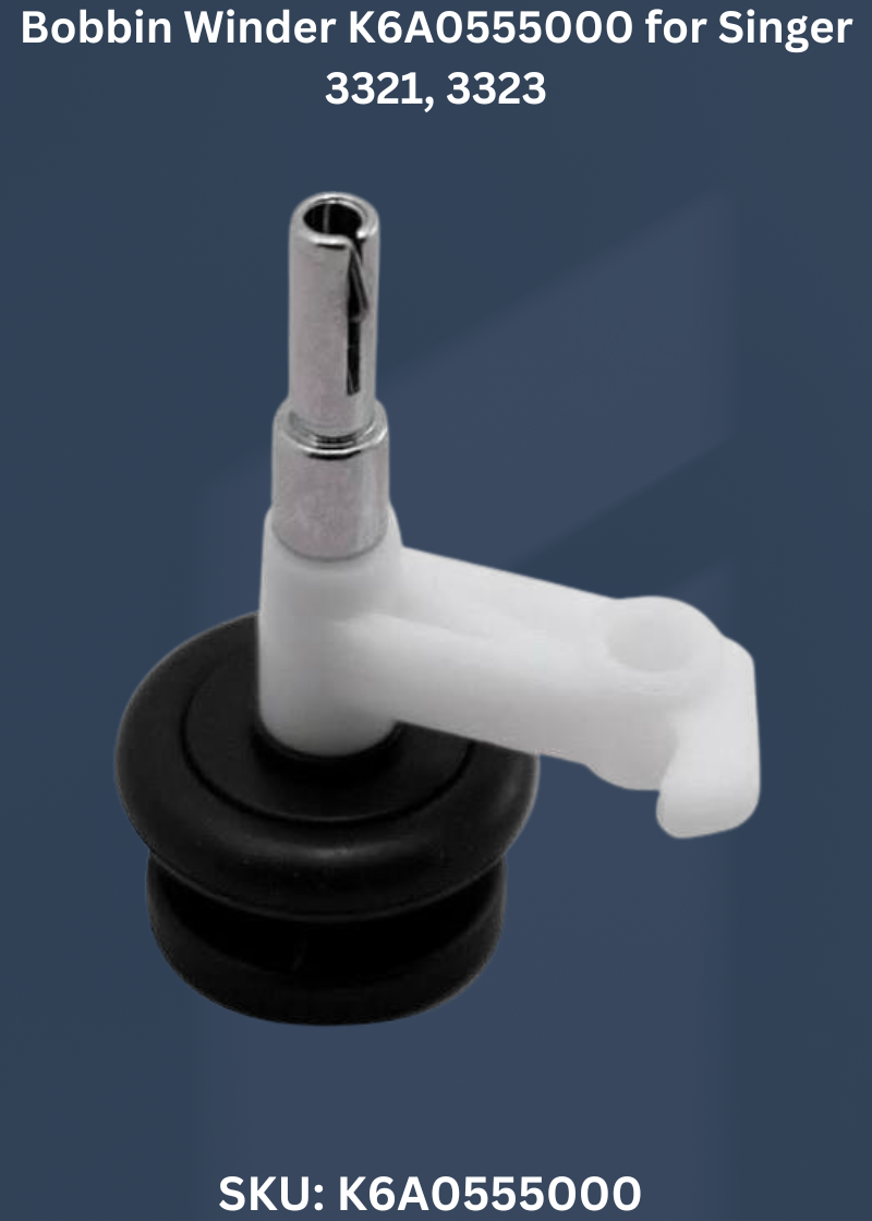 Bobbin Winder K6A0555000 for Singer 3321, 3323 & More Sewing Machines