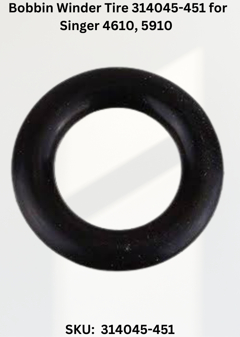 Bobbin Winder Tire 314045-451 for Singer 4610, 5910 & More Sewing Machines