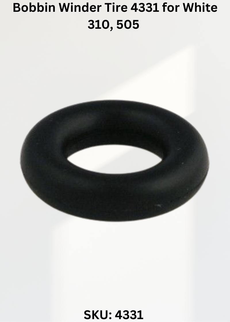 Bobbin Winder Tire 4331 for White 310, 505 & More Sewing Machines