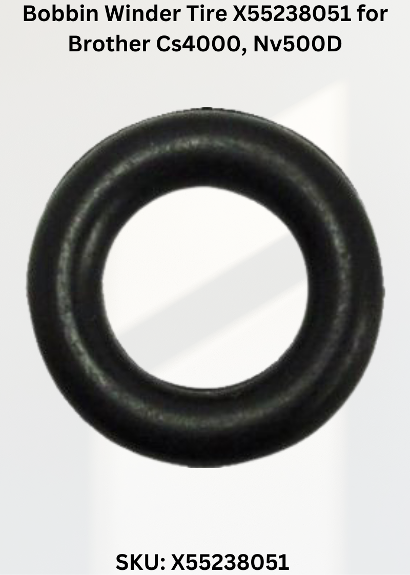 Bobbin Winder Tire X55238051 for Brother Cs4000, Nv500D & More Sewing Machines