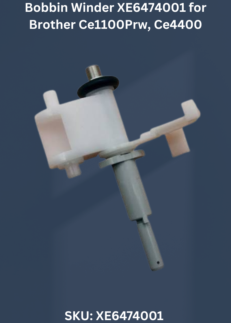 Bobbin Winder XE6474001 for Brother Ce1100Prw, Ce4400 & More Sewing Machines
