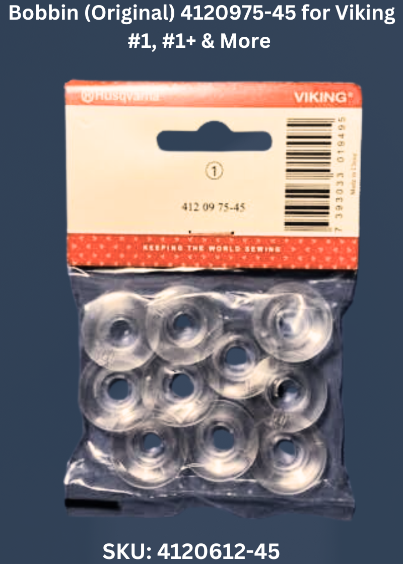 Bobbin (Original) 4120975-45 for Viking #1, #1+ & More Sewing Machines