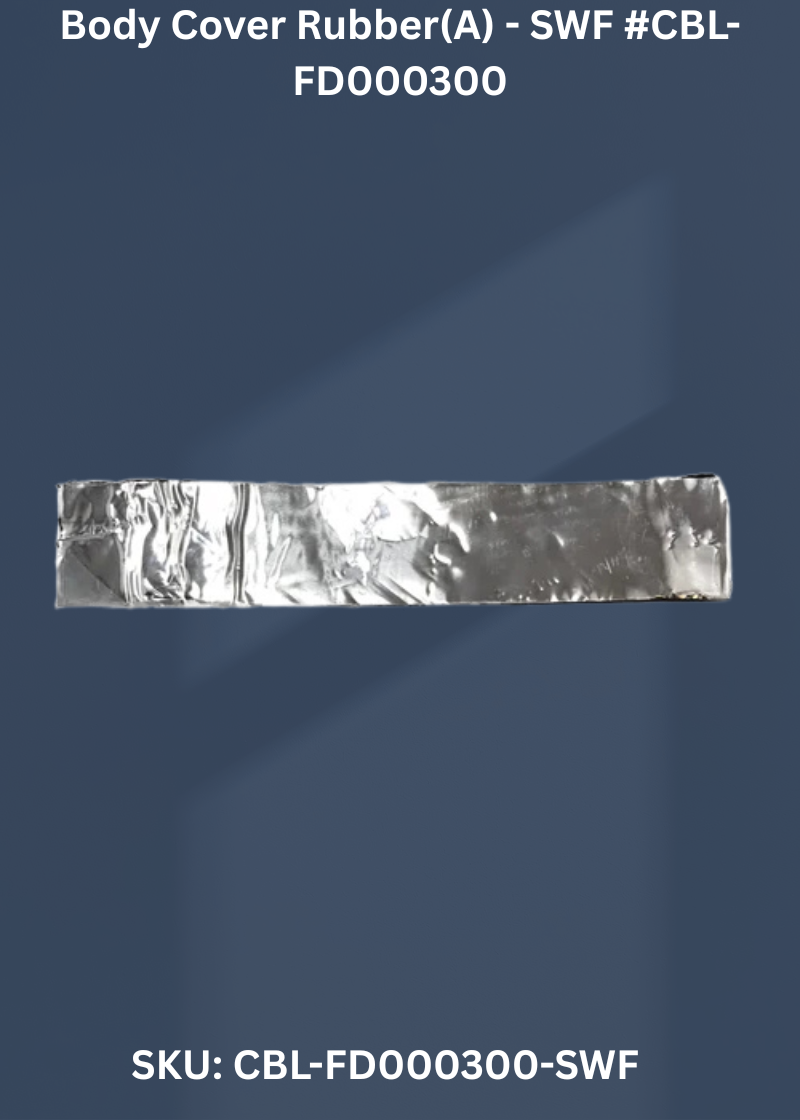 Body Cover Rubber(A) - SWF #CBL-FD000300