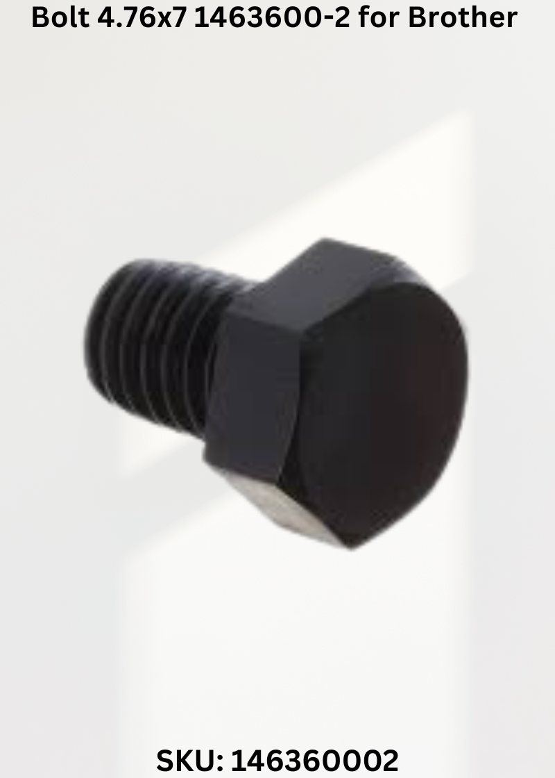 Bolt 4.76x7 1463600-2 for Brother CB3-B912, Brother CB3-B913, Brother CB3-B915, Brother CB3-B916 and Brother CB3-B917 Sewing Machines