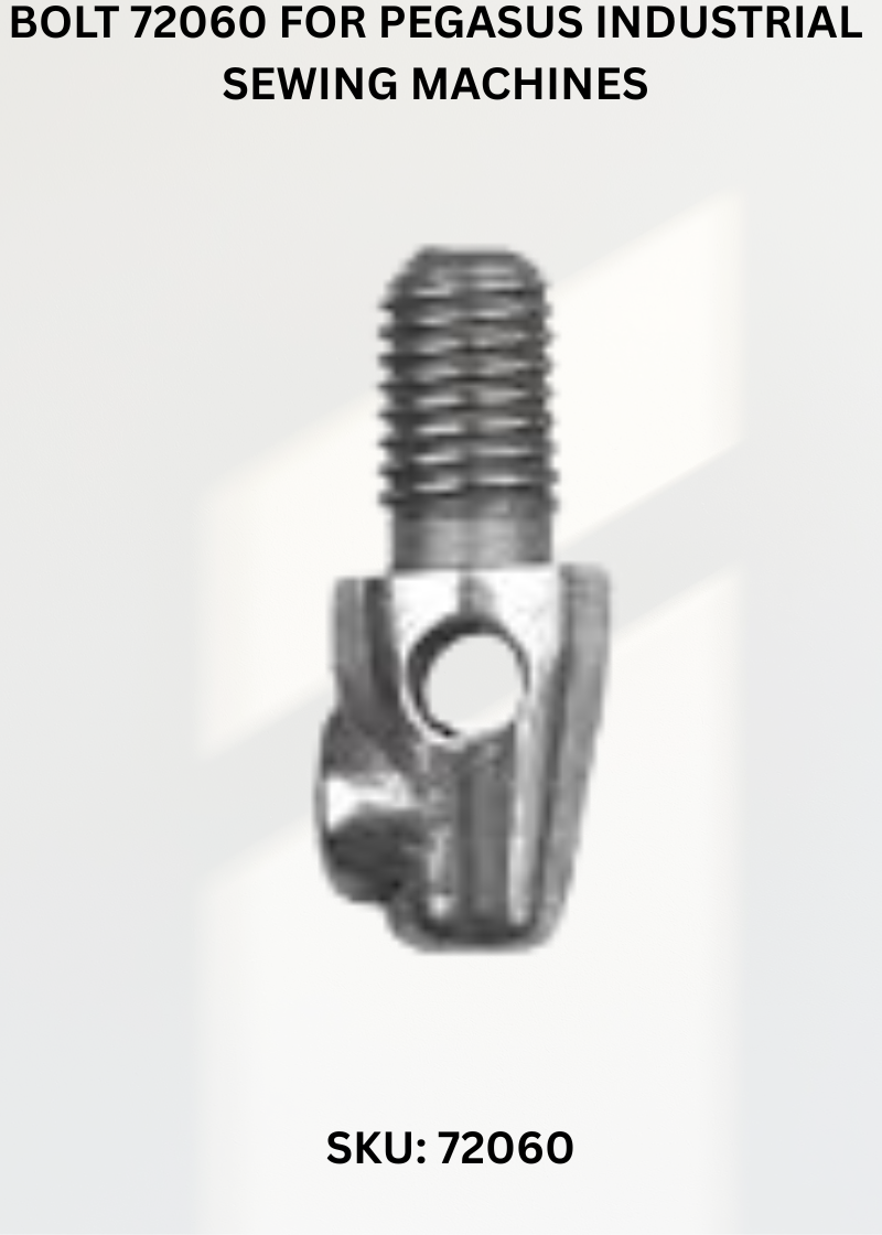 Bolt 72060 for Pegasus Industrial Sewing Machines