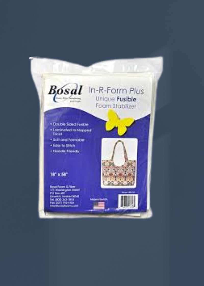 Bosal In-R-Foam Plus Single-Sided Fusible Non-Woven Interfacing - White