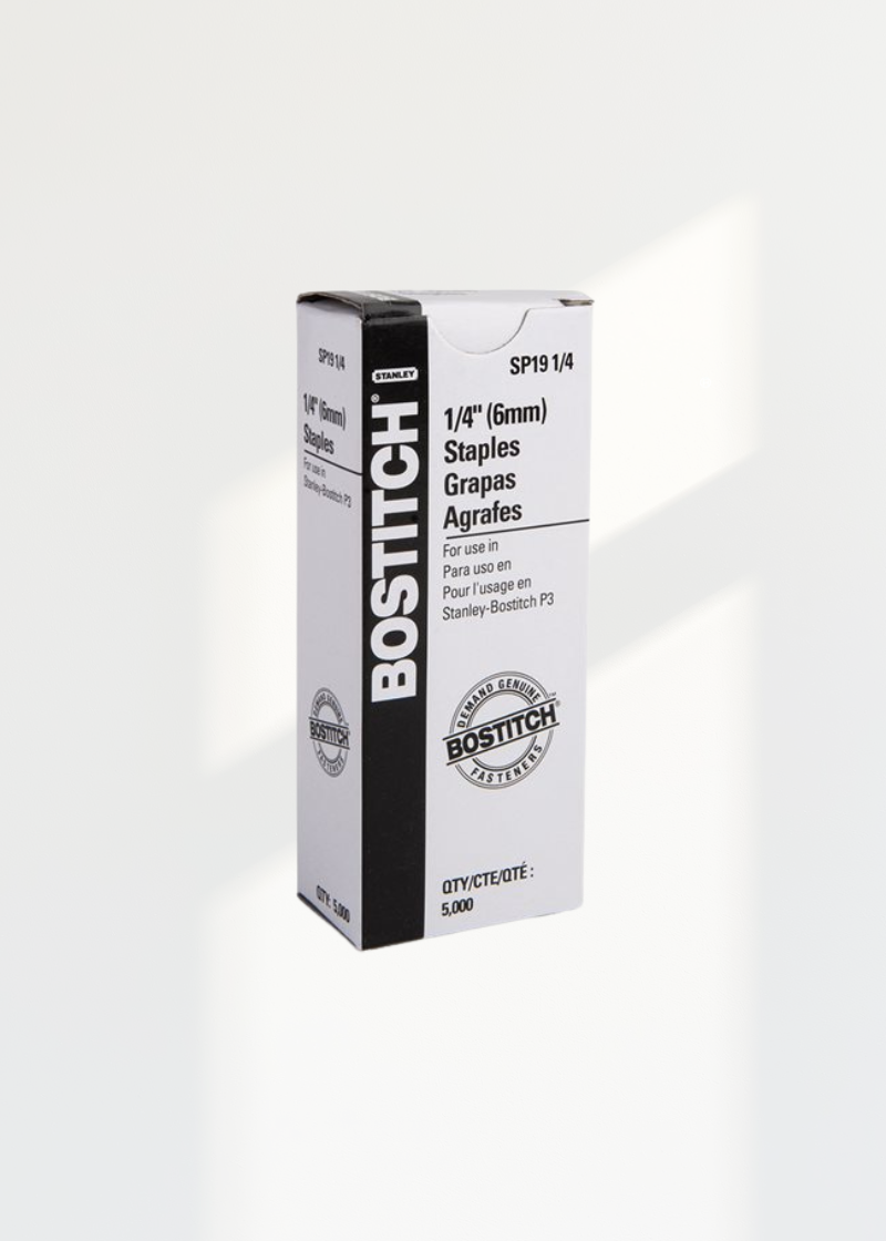 Bostitch Staples P3 - (SP19 1/4") - 5,000/Box