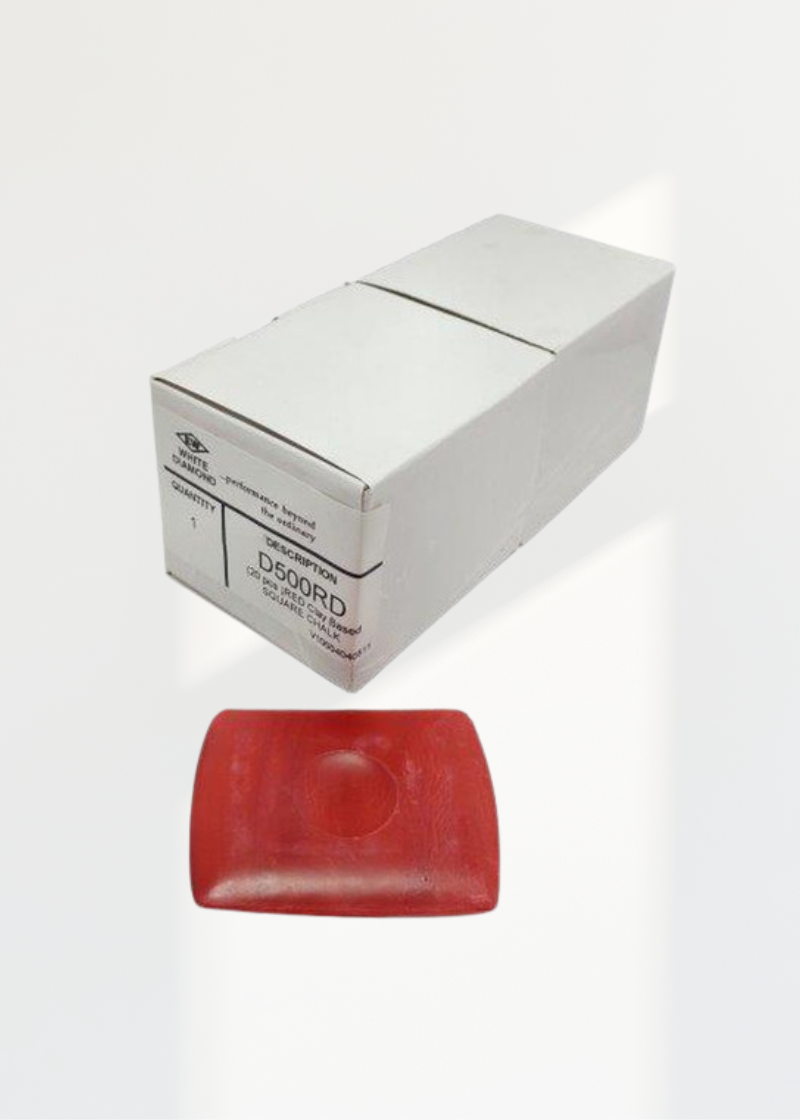 Box (20P) Red Chalk - Universal D500RD