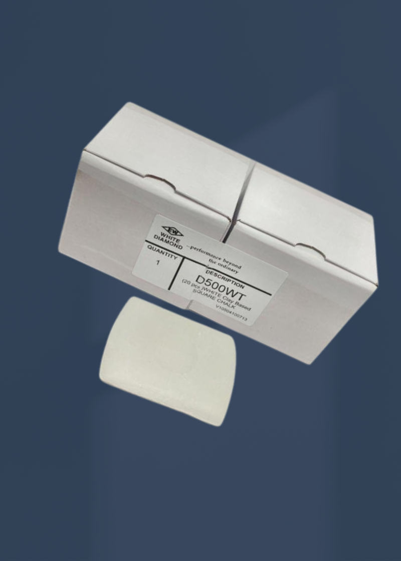 Box (20P) White Chalk - Universal D500WT