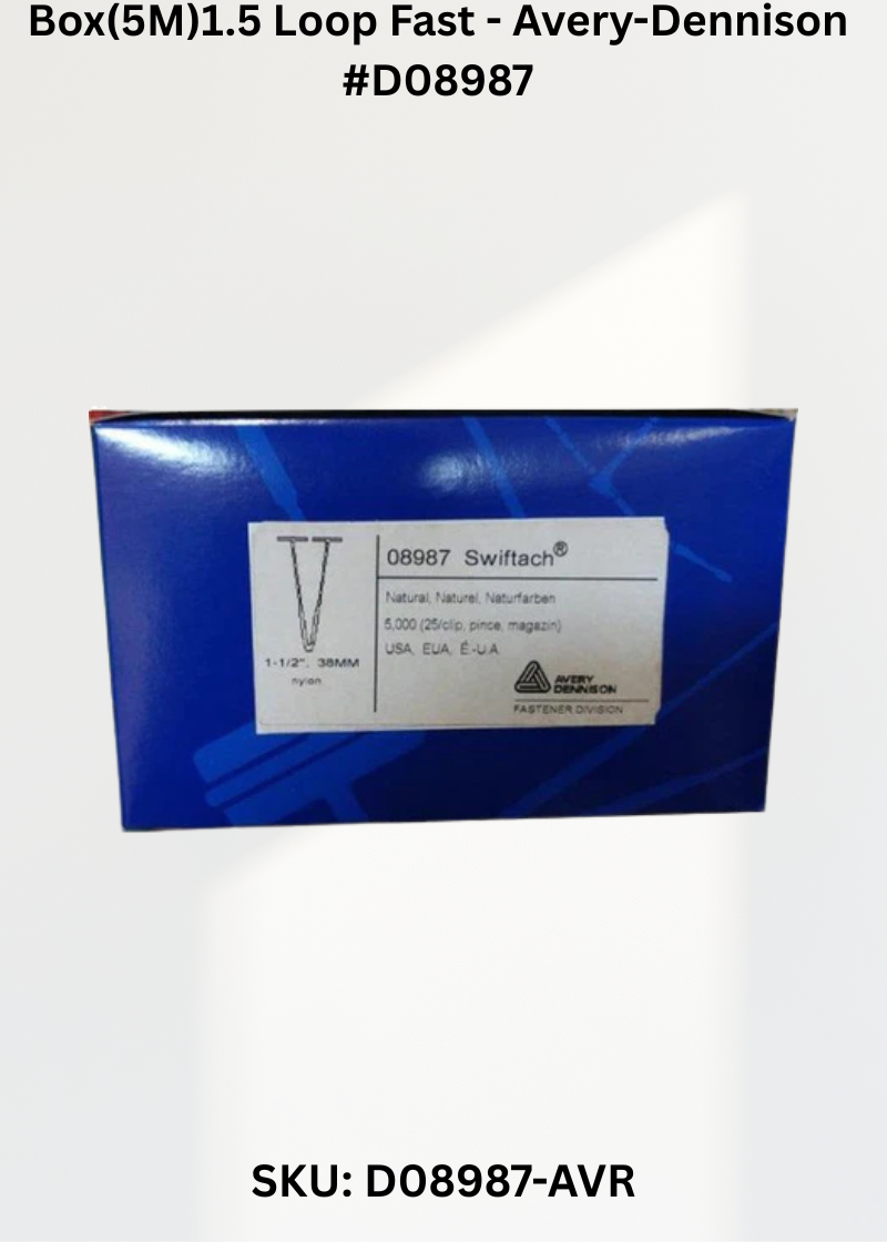 Box(5M)1.5 Loop Fast - Avery-Dennison #D08987