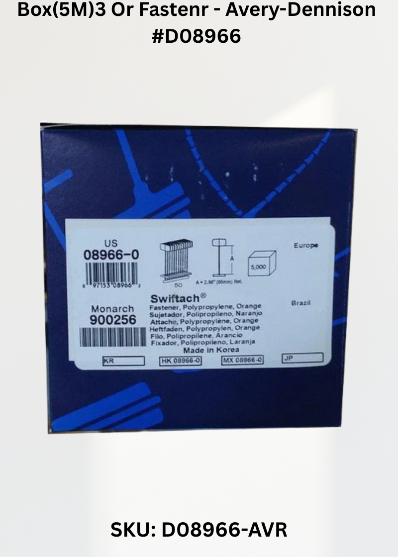 Box(5M)3 Or Fastenr - Avery-Dennison #D08966