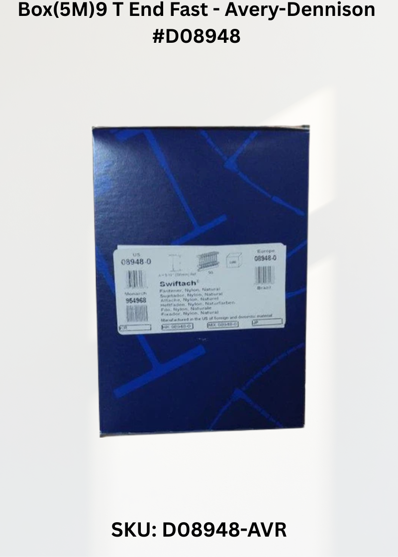 Box(5M)9 T End Fast - Avery-Dennison #D08948