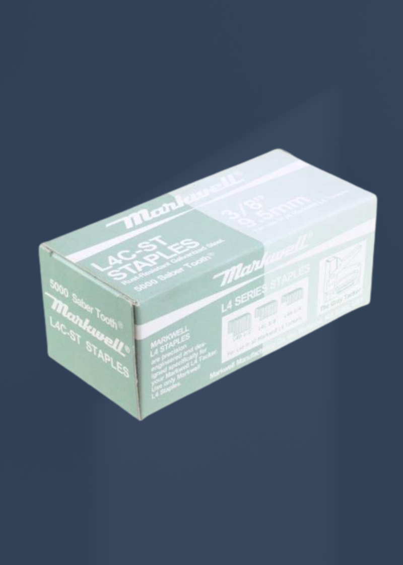 Box of Staples For Markwell - Markwell L4-3/8