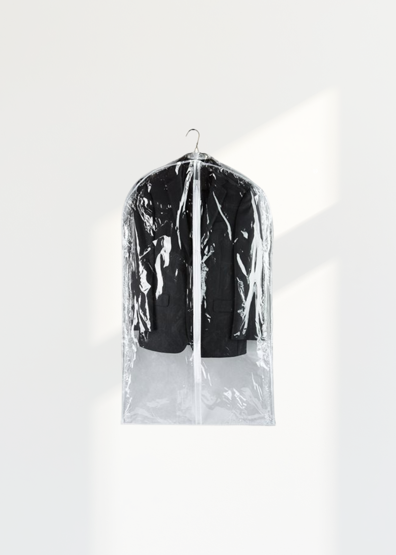 Breathable Suit Garment Bags - 24" x 42" x 3" - 12/Pack