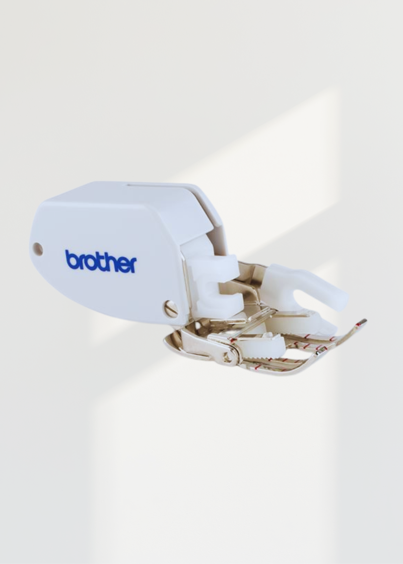Brother 7mm Open-Toe Walking Foot for Even Fabric Feeding
