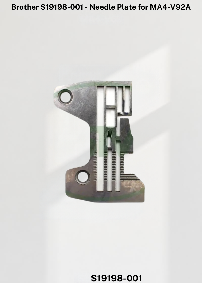 Brother S19198-001 - Needle Plate for MA4-V92A