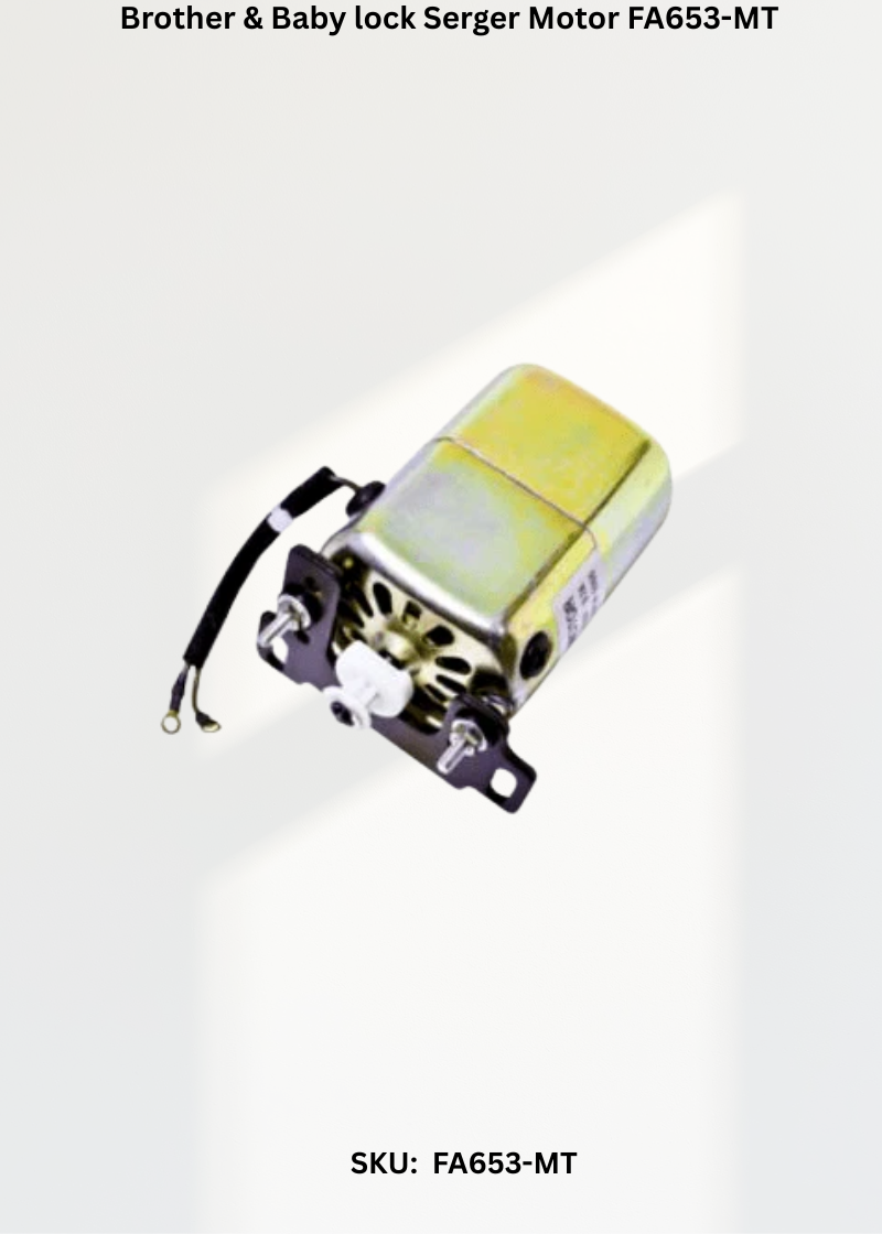 Brother & Baby lock Serger Motor FA653-MT