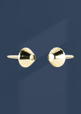 Bucket-Shaped Bag Feet Bag Hardware - BHW610GO -1/2" - 6/Pack - Gold