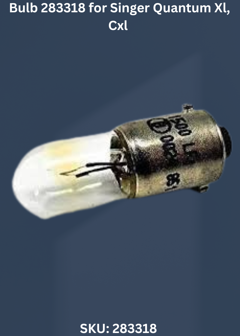 Bulb 283318 — Fits Singer XL100