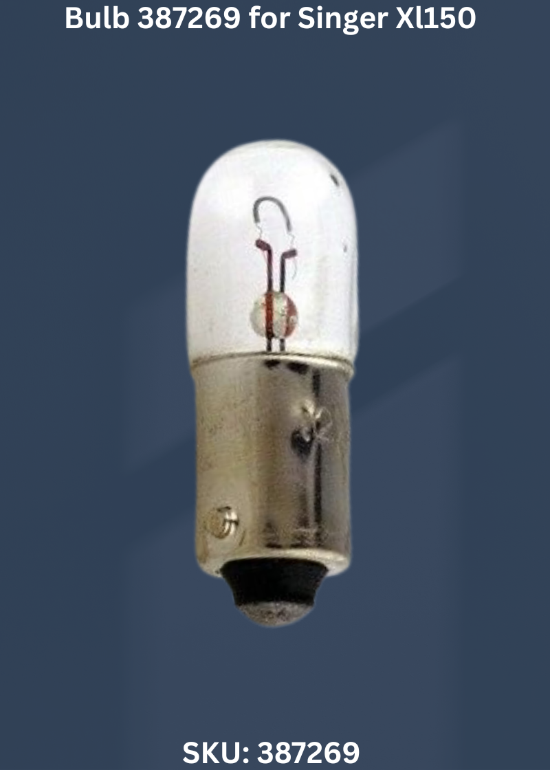 Bulb 387269 for Singer Xl150 Sewing Machines