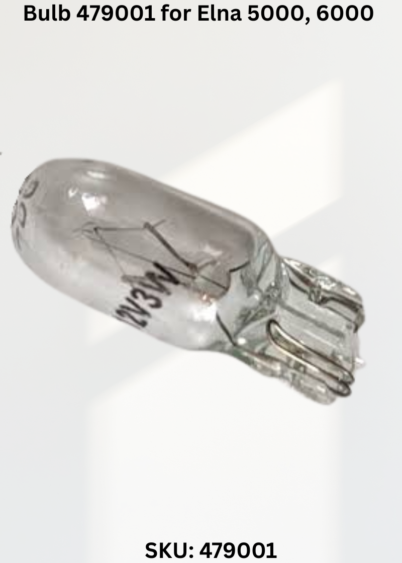 Bulb 479001 — Fits Elna 5000, 6000, 7000, 8000 & more
