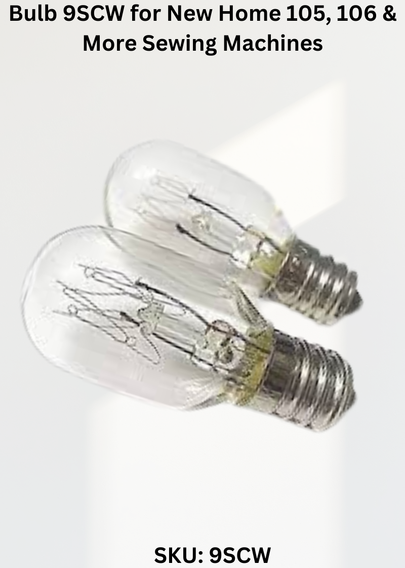 Bulb 9SCW — Fits New Home 1034D, 920D, 925D, 929D & more