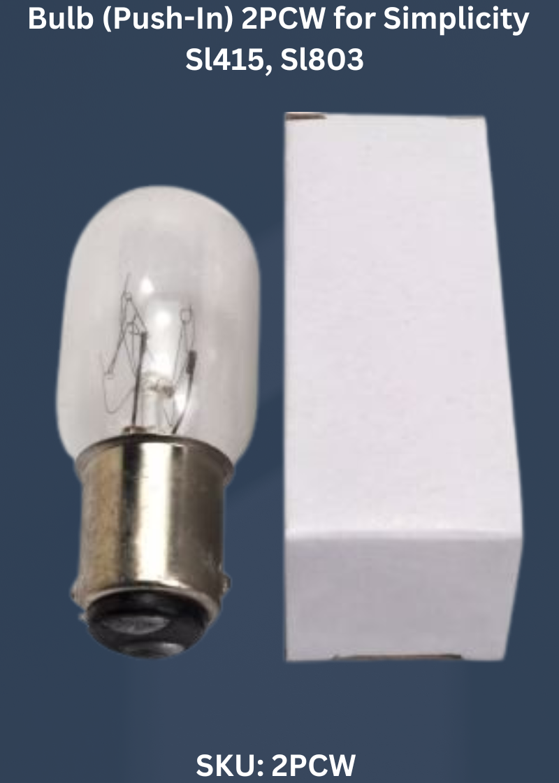 Bulb 2PCW — Fits Simplicity BL1000, BL1050, BL1400, BL1506 & more