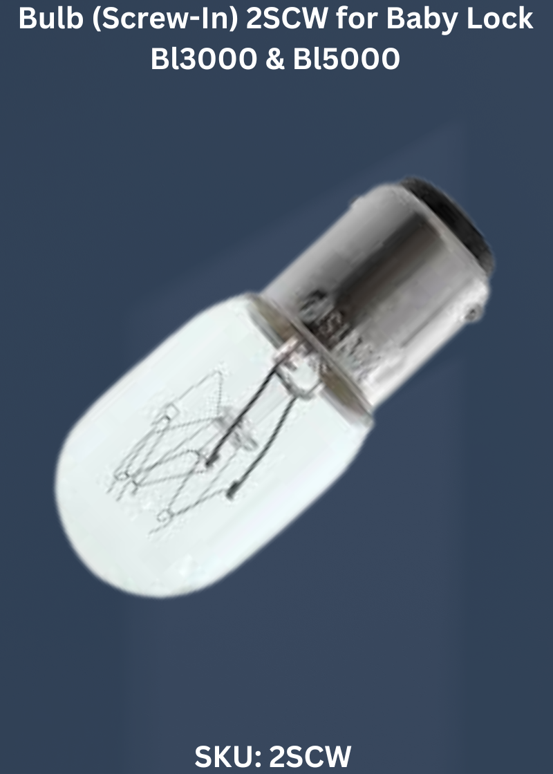 Bulb 2SCW — Fits Baby Lock BL3000, BL5000 & more