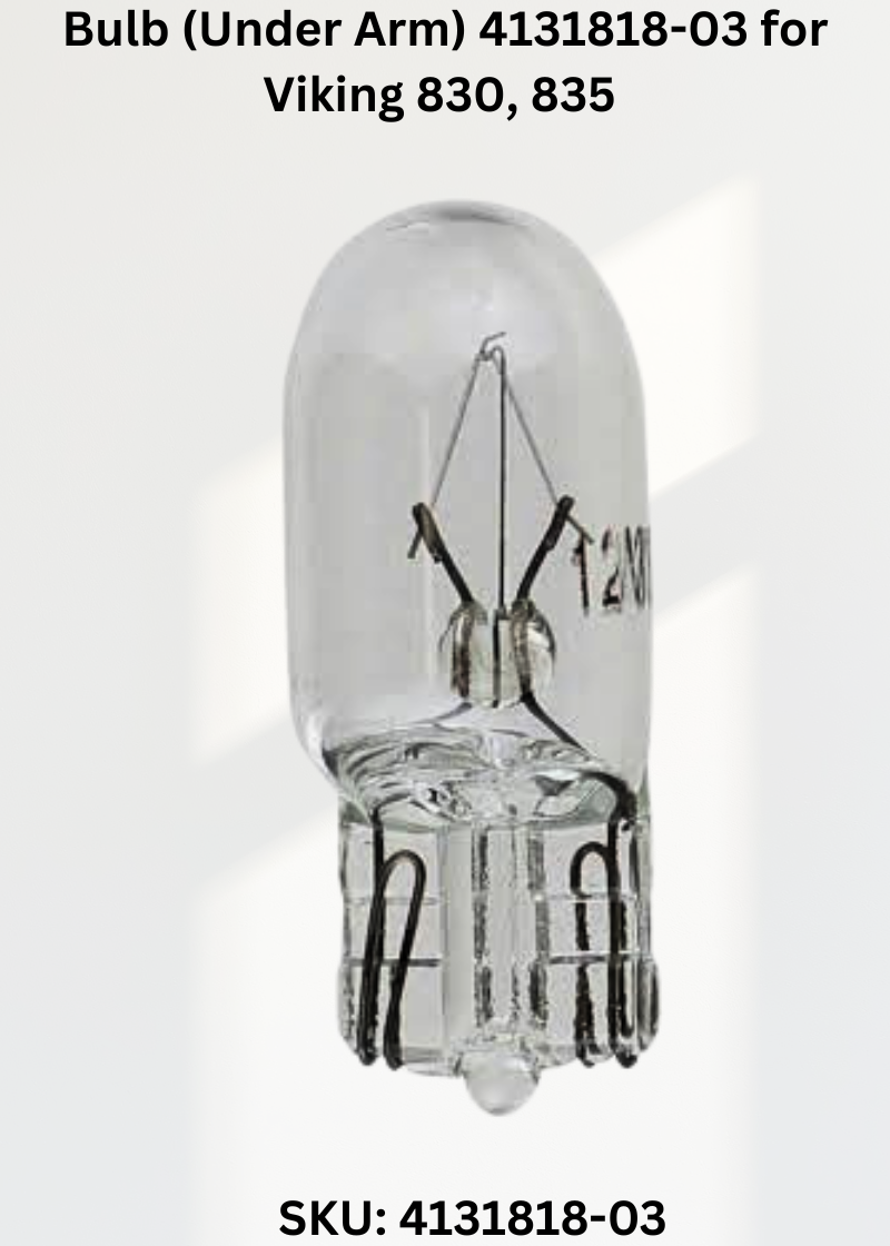 Bulb 4131818-03 — Fits Viking 3.0, 4.0, 830, 835 & more