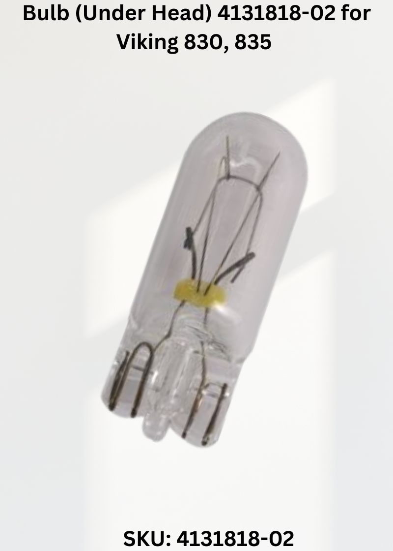 Bulb 4131818-02 — Fits Viking 2.0, 3.0, 4.0 Expression, 830 & more