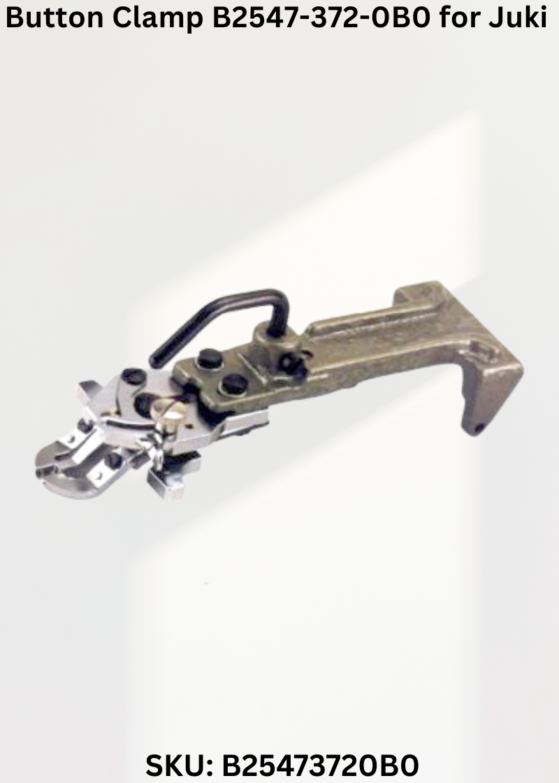Button Clamp B2547-372-0B0 for Juki MB-372 and Juki MB-373 Sewing Machine
