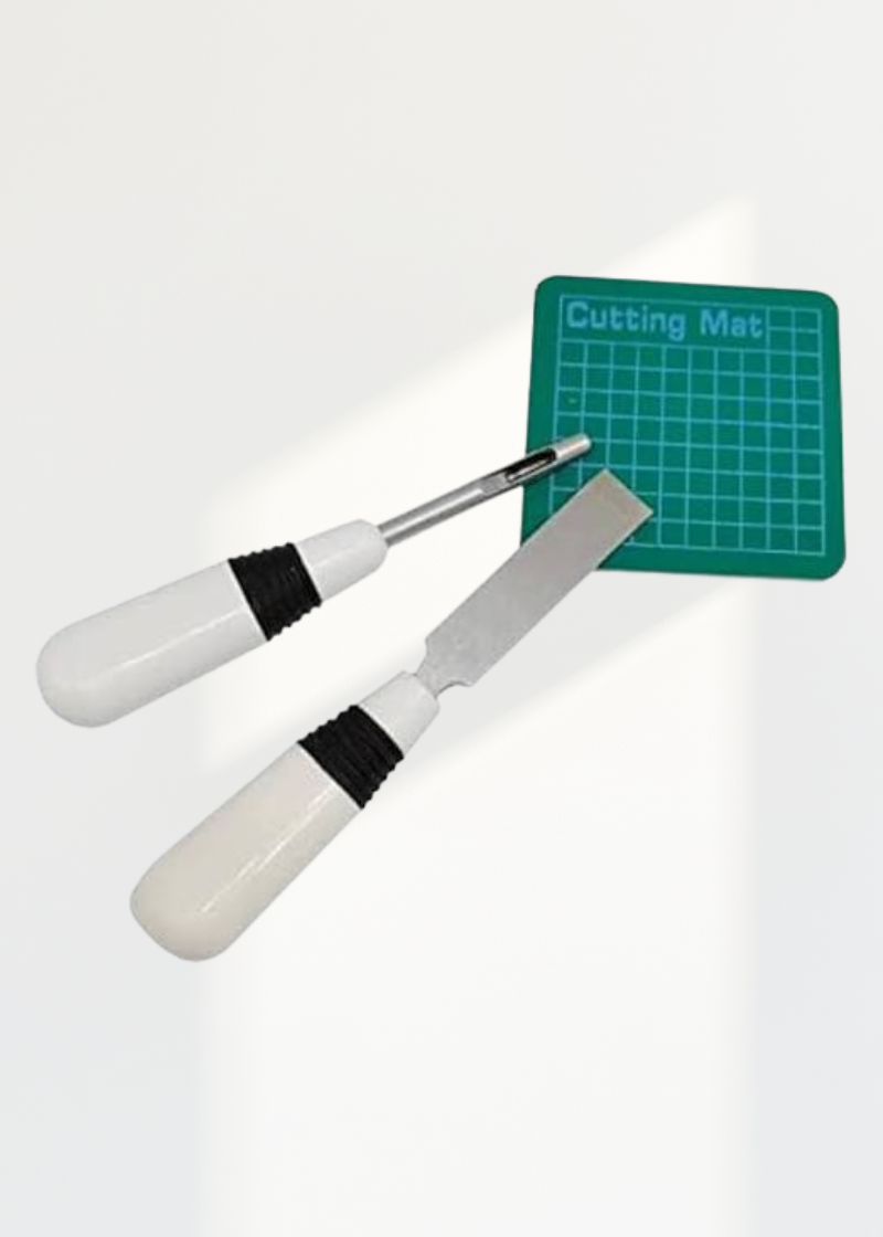 Buttonhole Eyelet Cutter Kits BHCK — Make Professional Looking Buttonholes With This Sharp Buttonhole Cutter And Mat.