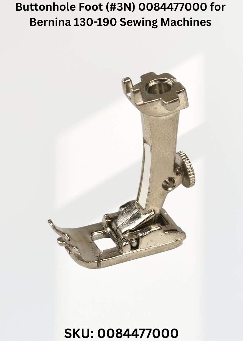 Buttonhole Foot (#3N) 0084477000 for Bernina 130-190 Sewing Machines