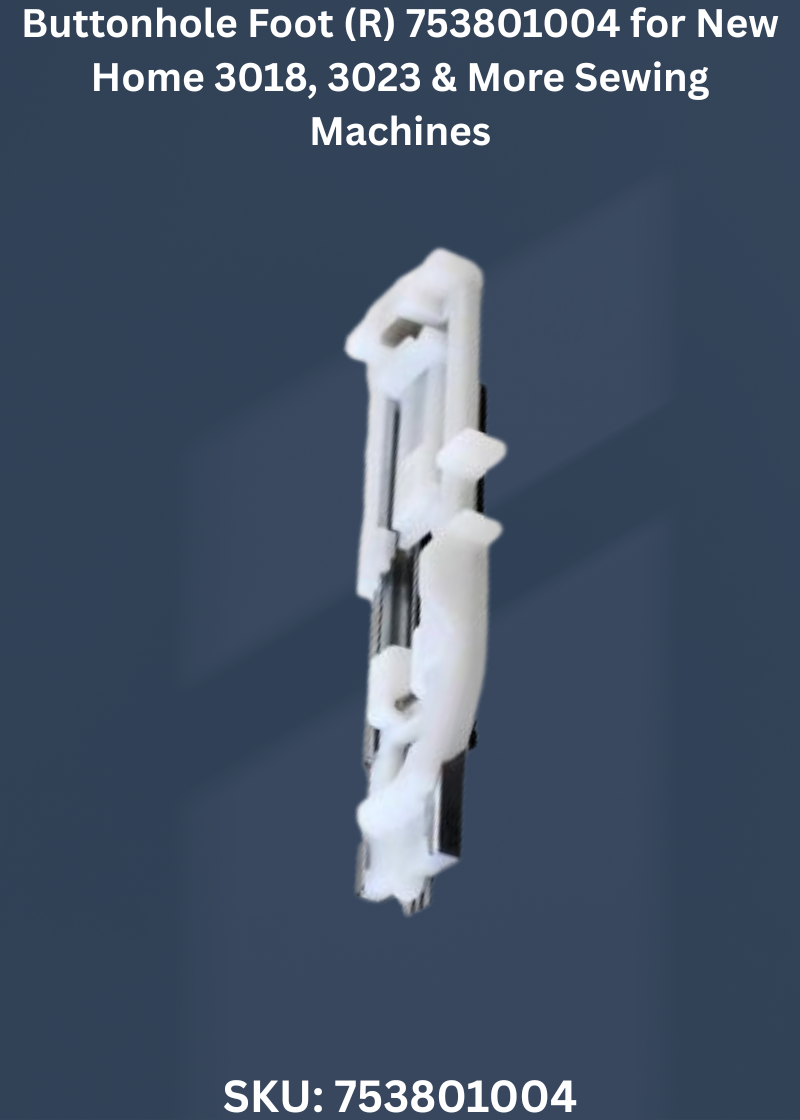Buttonhole Foot (R) 753801004 for New Home 3018, 3023 & More Sewing Machines