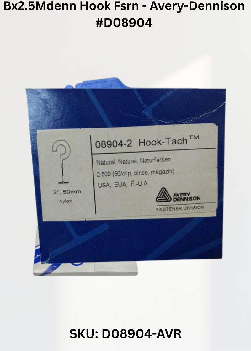 Bx2.5Mdenn Hook Fsrn - Avery-Dennison #D08904
