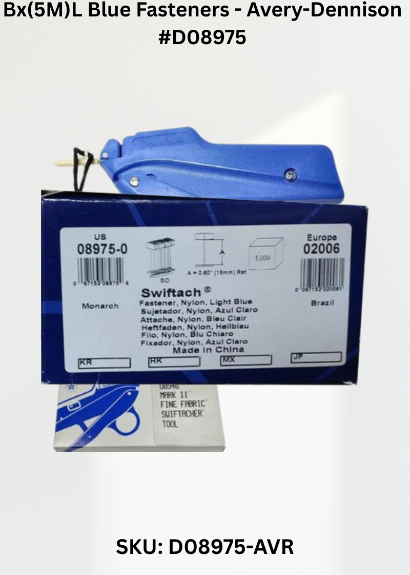 Bx(5M)L Blue Fasteners - Avery-Dennison #D08975