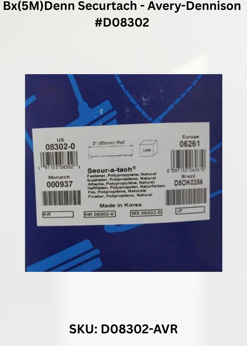 Bx(5M)Denn Securtach - Avery-Dennison #D08302