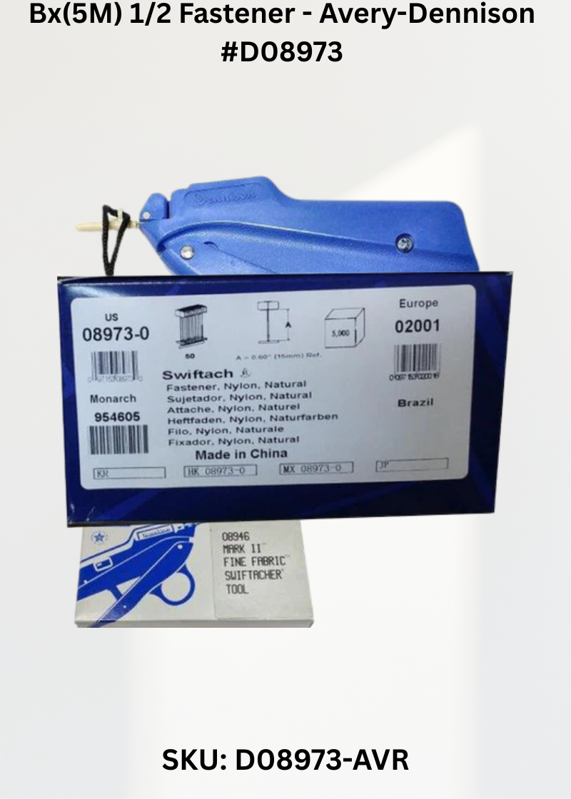 Bx(5M) 1/2 Fastener - Avery-Dennison #D08973